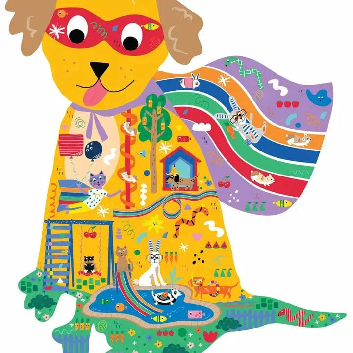Floss & Rock 12 pc Cars Shaped Jigsaw Puzzle