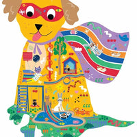 Floss & Rock 12 pc Cars Shaped Jigsaw Puzzle