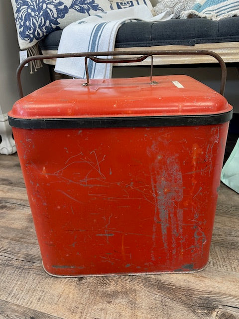 MidCentury Metal Cooler Chest