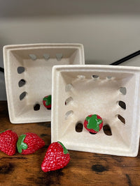 Small Ceramic Berry Basket