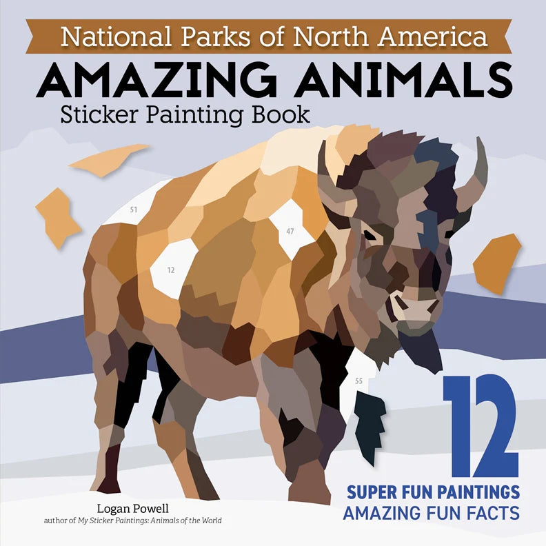 Sticker Painting Amazing Animals