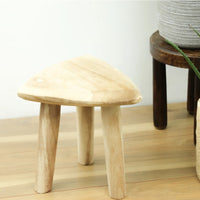 Natural Wood Stool