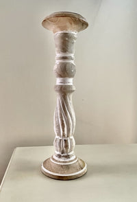 Carved Candle Holders