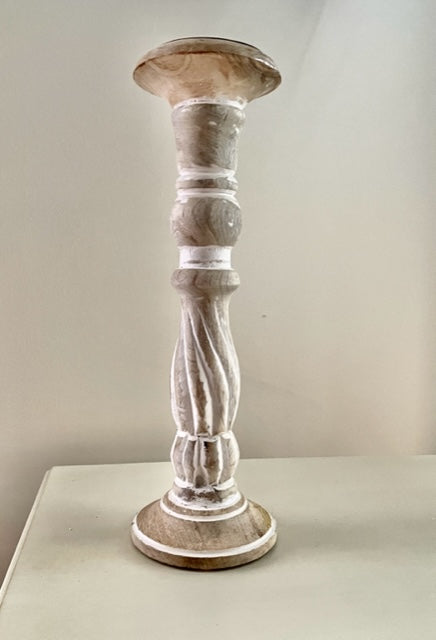Carved Candle Holders