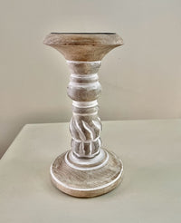 Carved Candle Holders