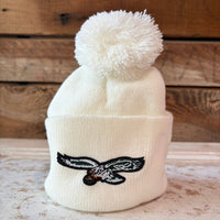 Infant Eagle Patch Knit Beanie
