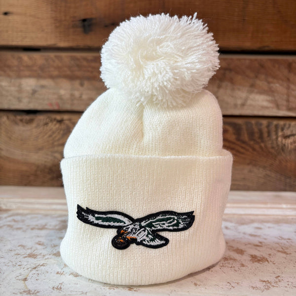 Infant Eagle Patch Knit Beanie