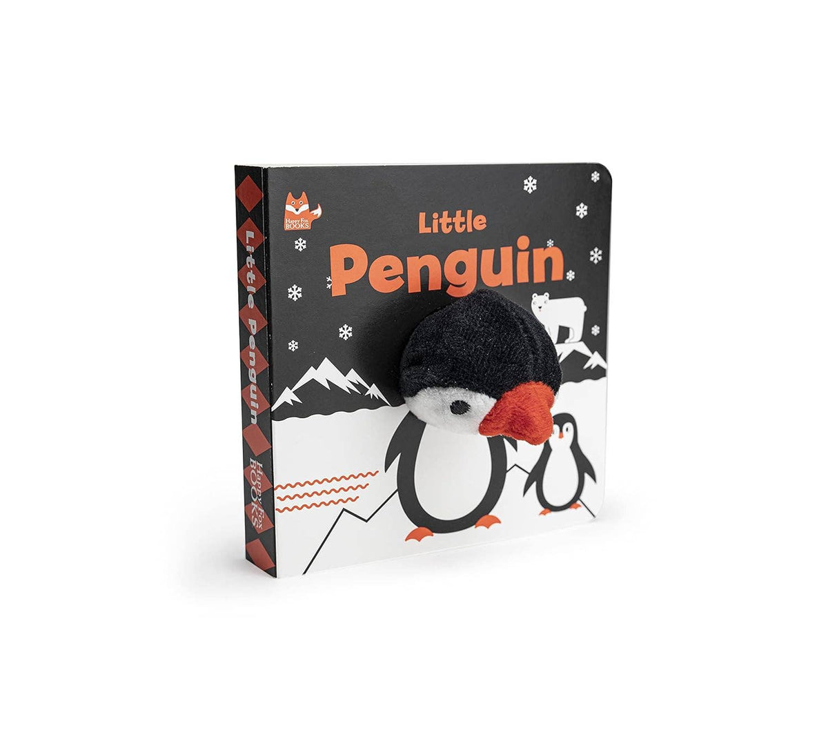 Little Penguin Finger Puppet Board Book w/High Contrast Art