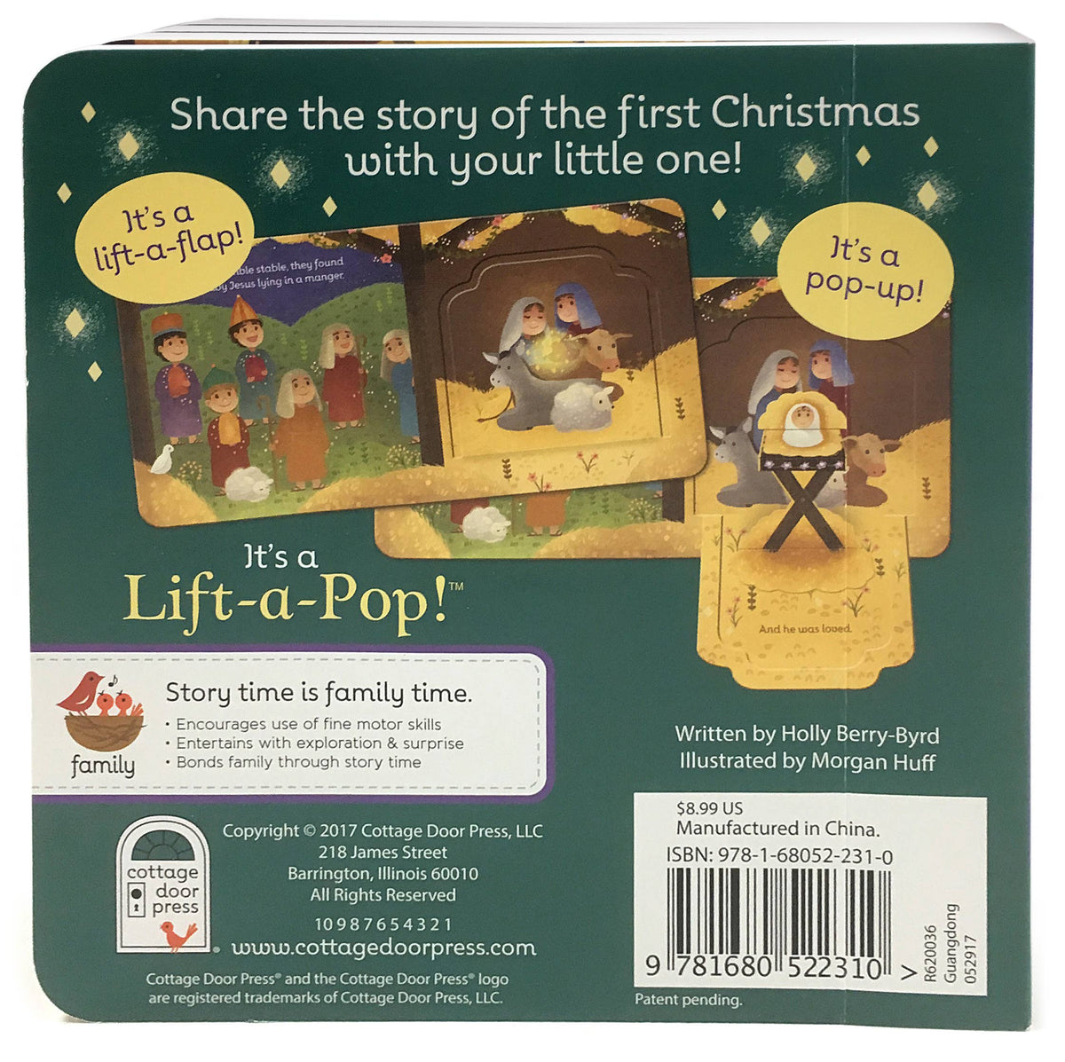 First Christmas Lift-a-Flap Baby Jesus Board Book