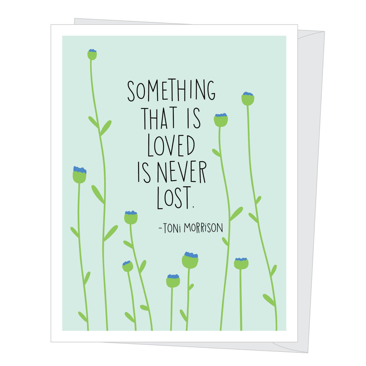 Toni Morrison Quote Sympathy Card