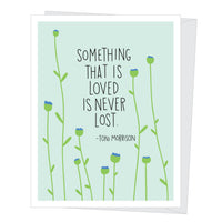 Toni Morrison Quote Sympathy Card