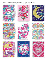 Notebook Doodles Love - Coloring for Tweens