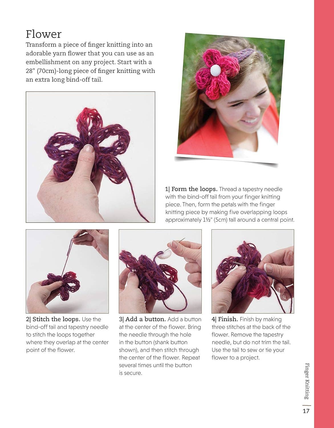 Finger Knitting - Fast, Easy & Fun Scarves and Accessories