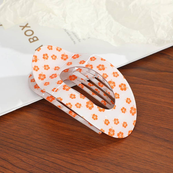 Jumbo Lay Flat Oval Hair Claw Clips Secure Styling | 40H1049