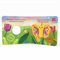 God's Garden of Blessings Finger Puppet Board Book