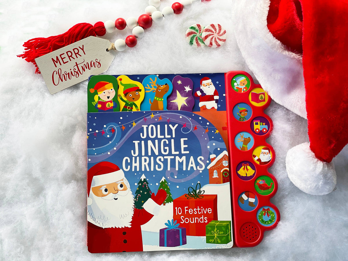 Jolly Jingle Christmas 10-Button Sound Book