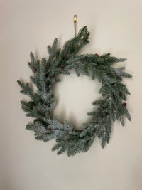 Small Evergreen Wreath/Candle Ring