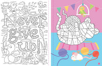 Mindful Sticker By Number: Cuddly Creatures