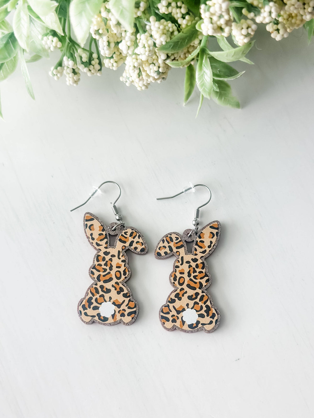 Wild Bunny Cottontail "Dangles"