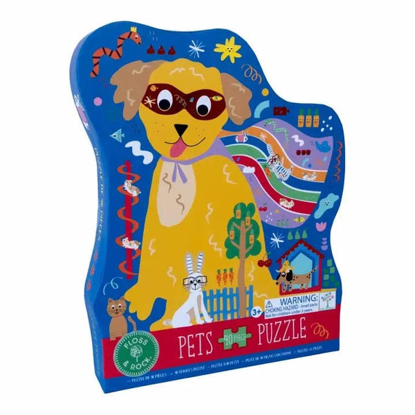 Floss & Rock 12 pc Cars Shaped Jigsaw Puzzle