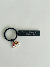 "Remember I Love You" Keychain