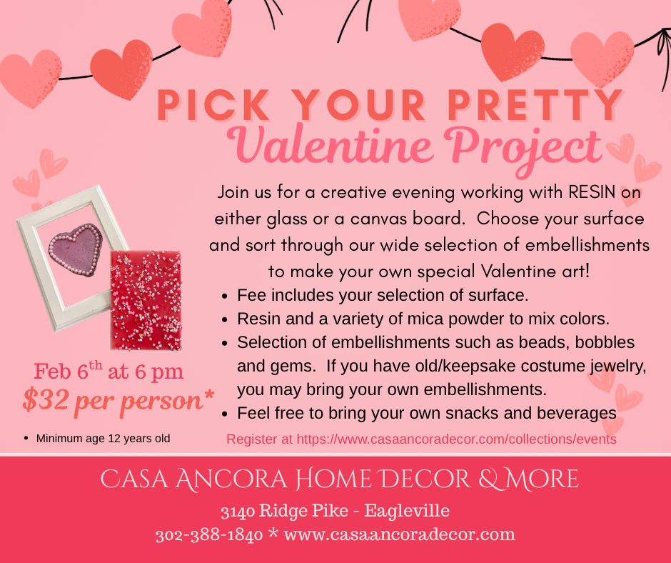 Pick Your Pretty Valentine Project