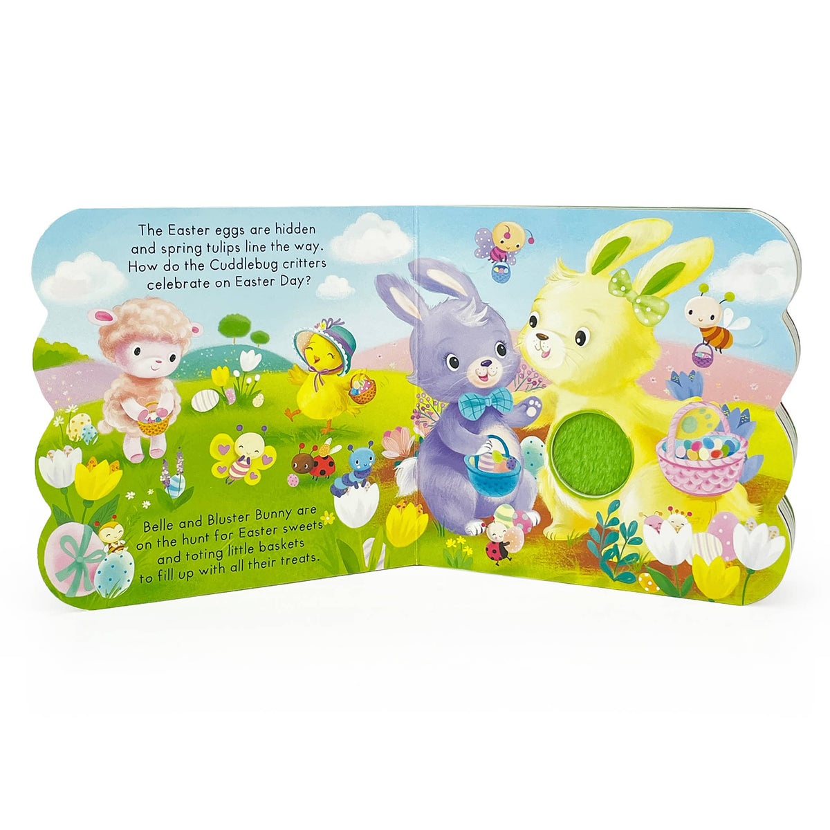 Happy Easter On Cuddlebug Lane Touch & Feel Board Book