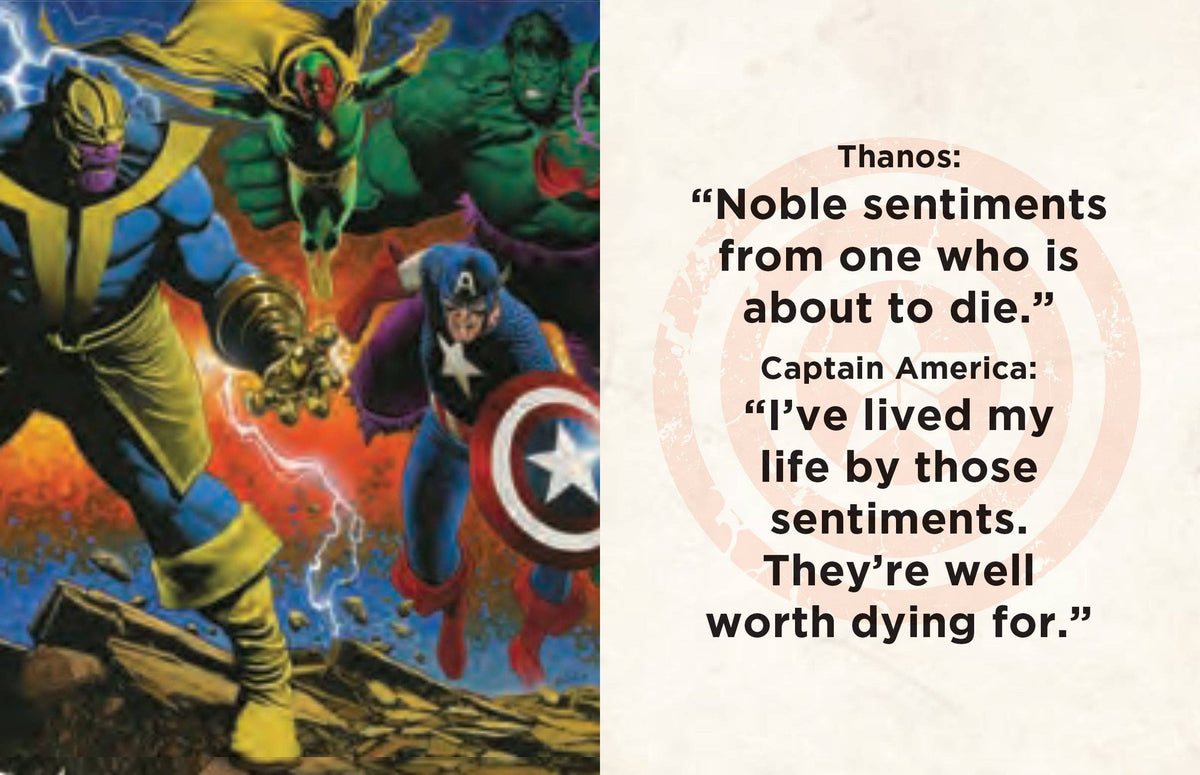 Marvel Comics: Captain America: Inspirational Quotes From th
