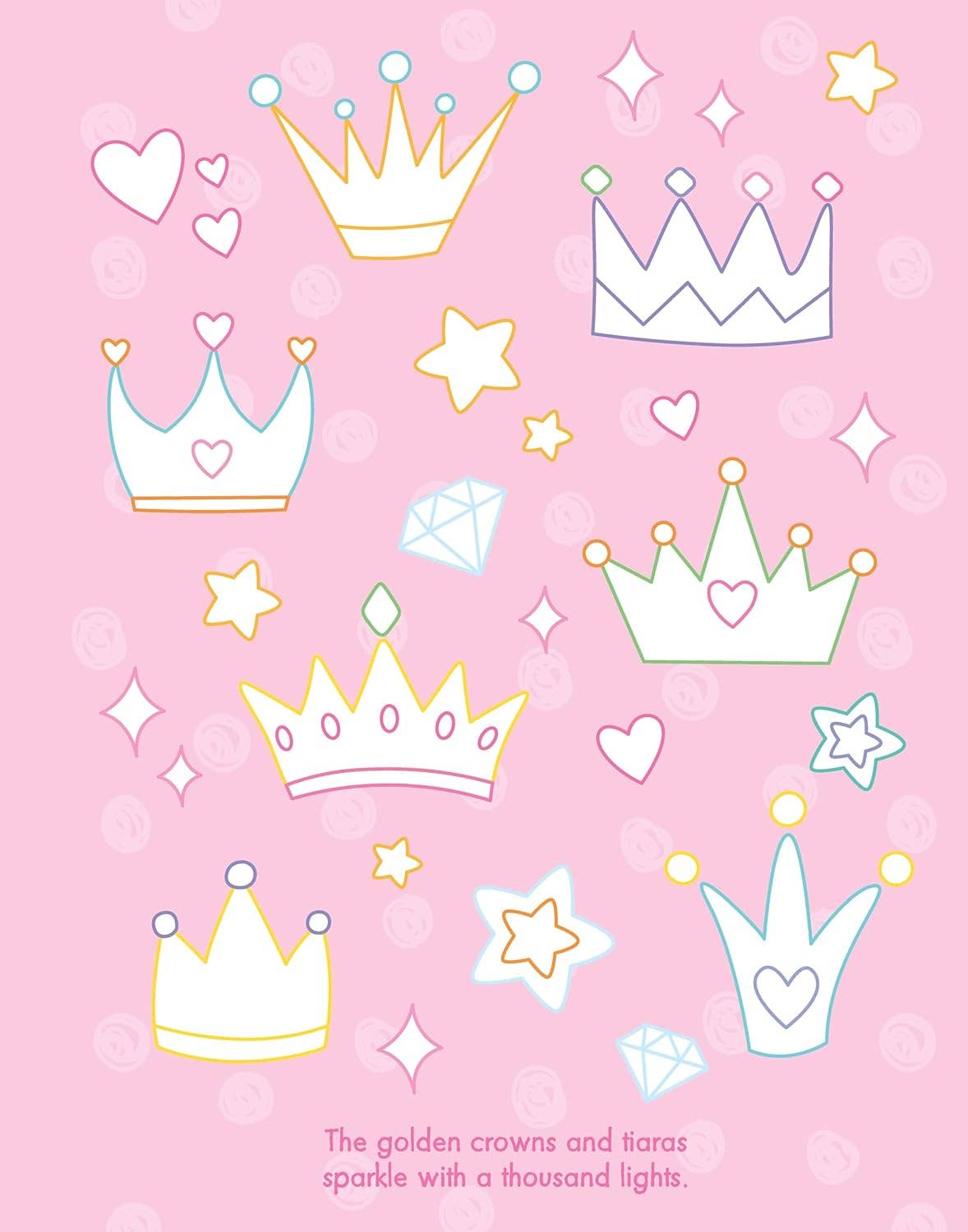 Sparkle Princess Gemstone Sticker Book