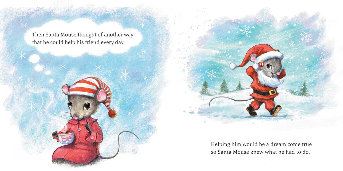 Santa Mouse Makes a Christmas Wish by Michael Brown