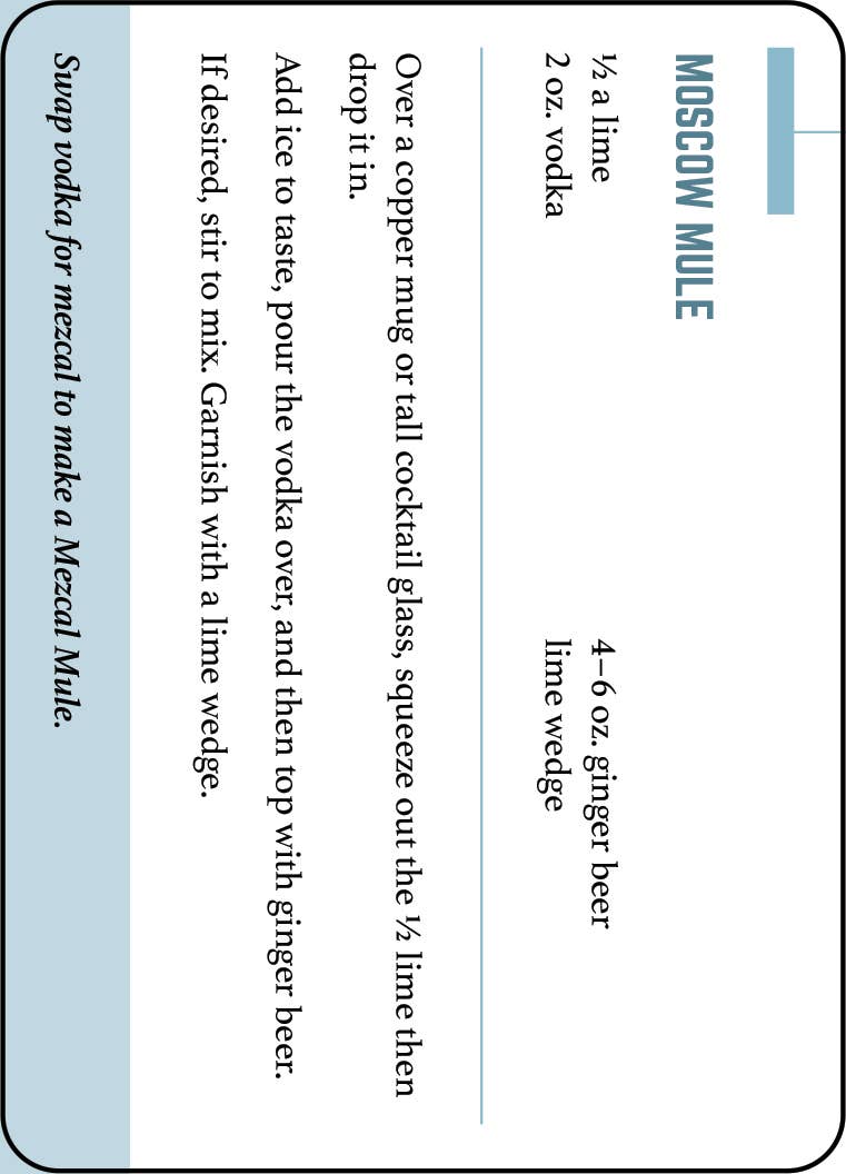 The Art of Mixology Cocktail Recipes Cards