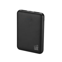 Ultra-Slim & Portable 6600 mAh Power Bank—Retail Packaging: Black