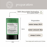 Bakeshop Bliss Holiday Herbal Mini Tube Gift (5 tea bags)