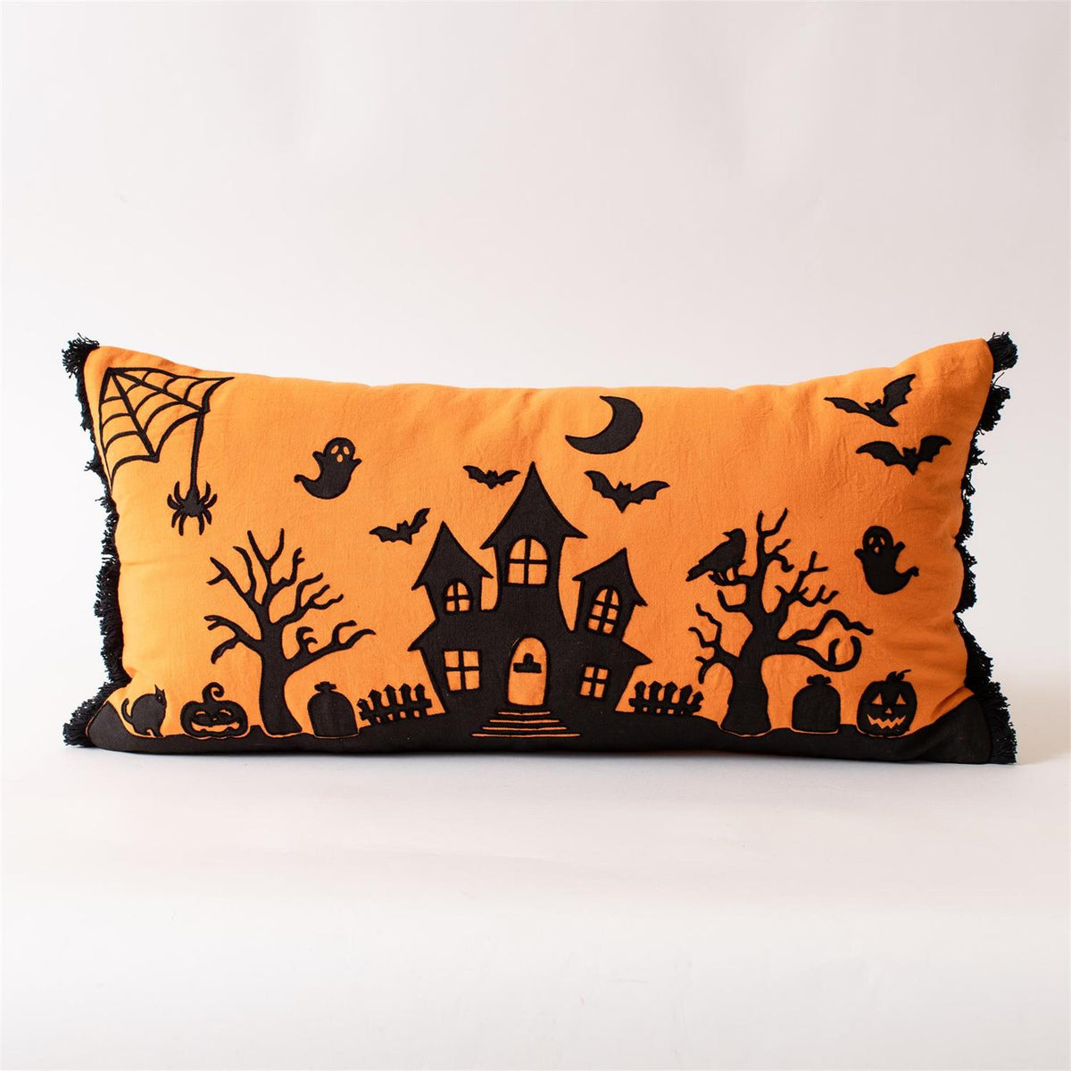 Vintage Halloween Lumbar Pillow