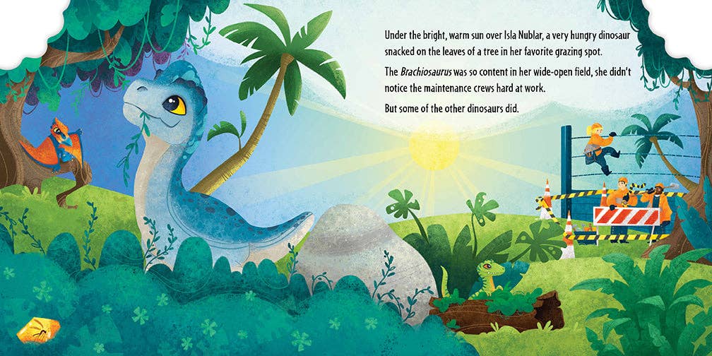 Jurassic World: Very Hungry Dinosaur Board Book