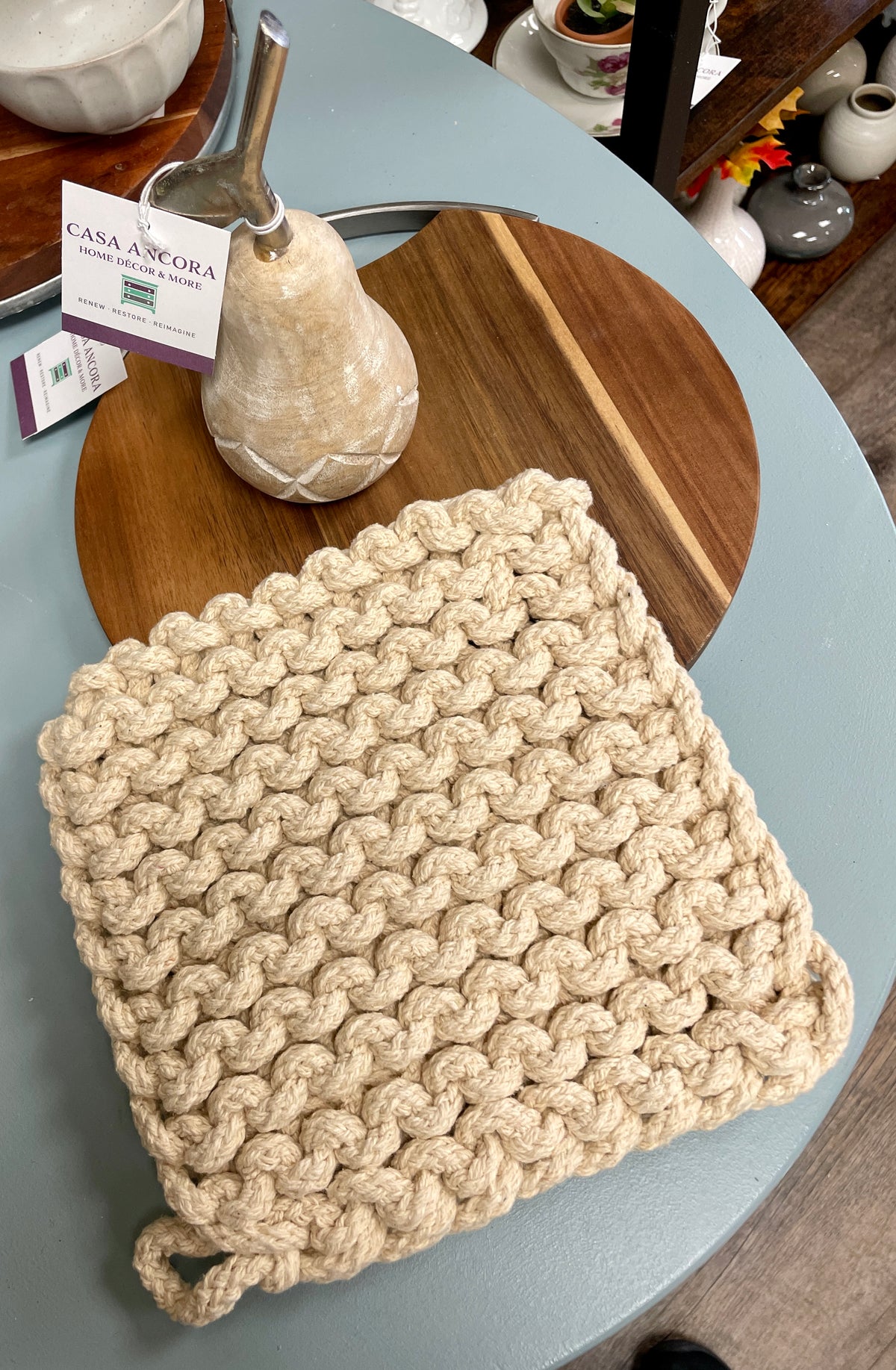 Knit Potholder/Trivet