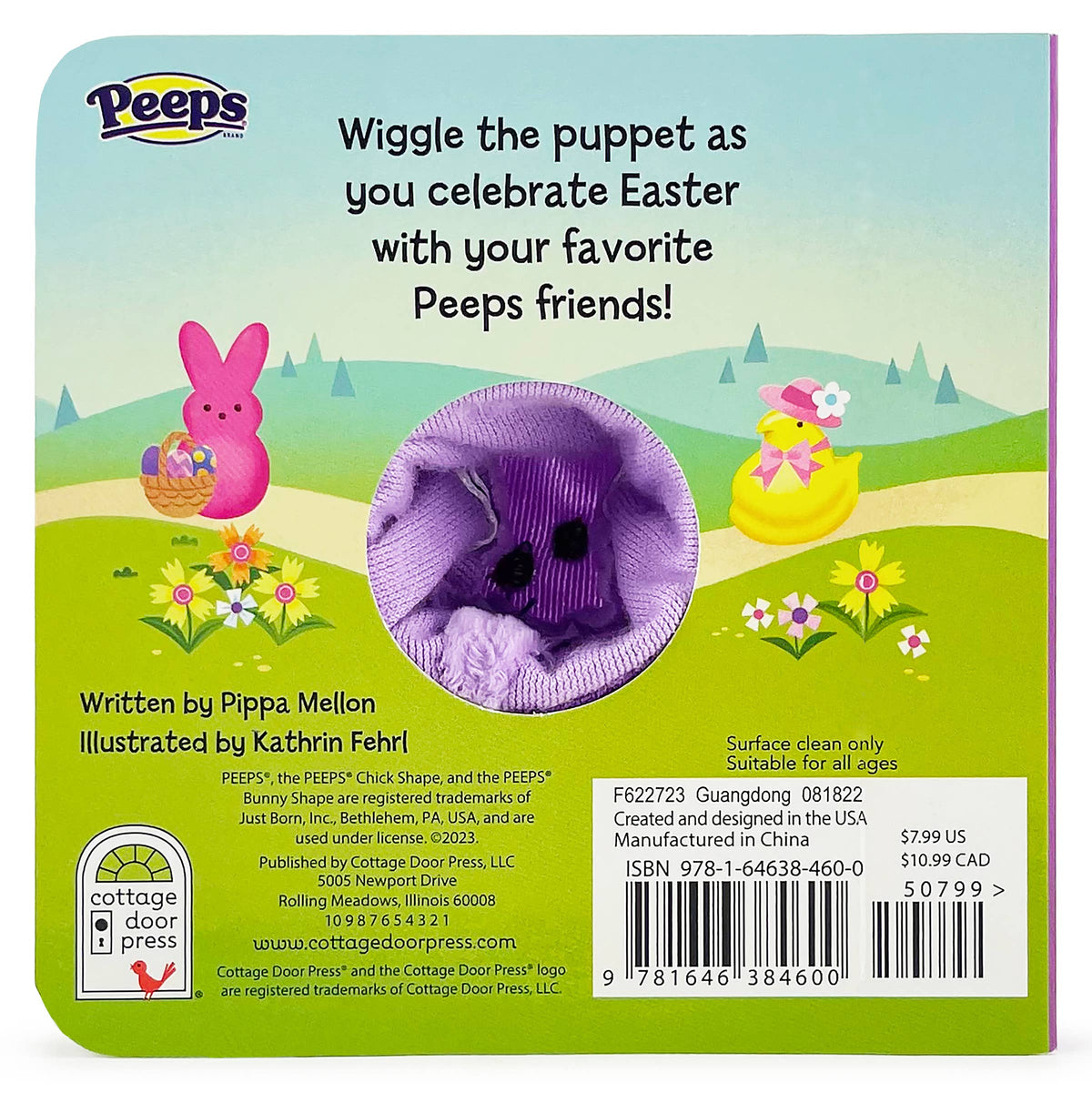 Peeps Go, Peeps, Go! Easter Finger Puppet Board Book