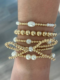 Becca Bow Bracelet Sets "Gold"