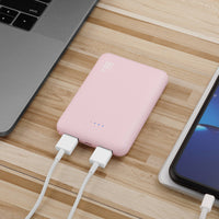 Ultra-Slim & Portable 6600 mAh Power Bank—Retail Packaging: Black