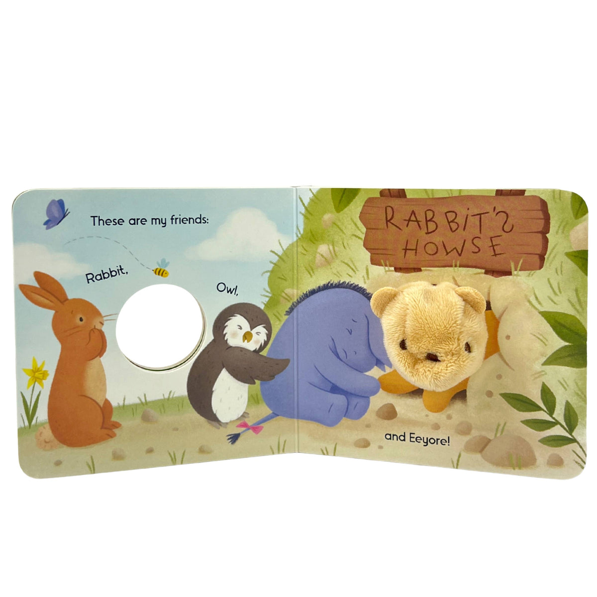 Winnie-the-Pooh Hello, Pooh Interactive Puppet Book