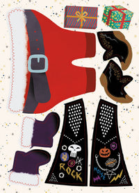 Yikes! Santa Claus is in His Underpants!