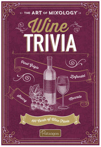 The Art of Mixology Wine Trivia Cards