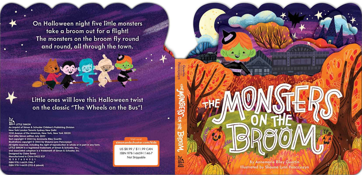 Monsters on the Broom by Annemarie Riley Guertin
