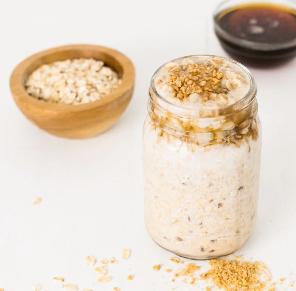 Gluten-Free Sweet Maple & Brown Sugar Overnight Oats