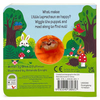 Happy Leprechaun St. Patrick's Day Finger Puppet Board Book