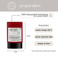 Rudolph's Delight Holiday Mini Tube Gift (5 tea bags)