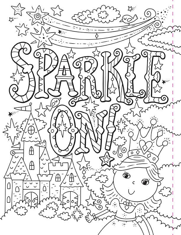 Mindful Sticker By Number: Unicorns