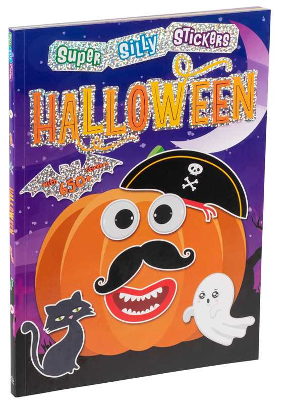 Super Silly Stickers: Halloween by Editors of Silver Dolphin Books