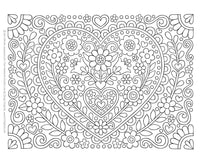 Notebook Doodles Love - Coloring for Tweens