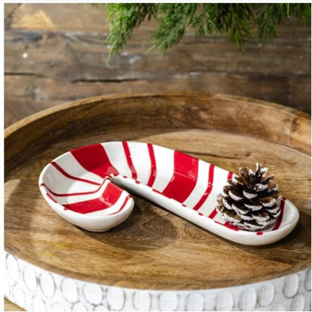 Candy Cane Dish